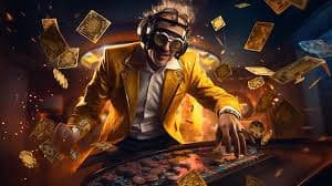 Antarmuka aplikasi danaslot menampilkan studio dealer langsung di layar mobile