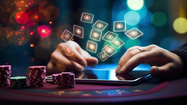 Tampilan studio roulette dealer langsung dengan panel pemilihan Angka Keberuntungan di sisi layar